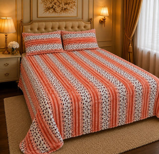 Bubble Printed Bedsheet