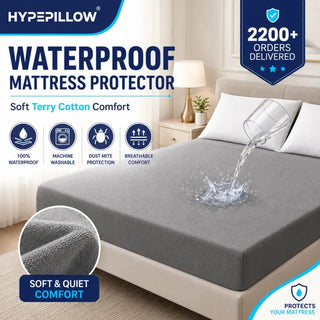 TERRY COTTON WATERPROOF MATTRESS COVERS