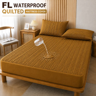 WATERPROOF 💦 QUILTED MATTRESS COVER