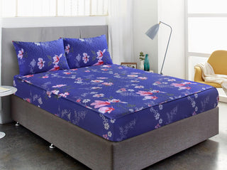 Waterproof Printe Quilted Mattress Cover with pillow