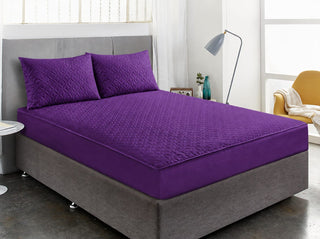 Waterproof  Quilted Mattress Cover  with Pillow