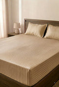 Micro Stipted Fitted Bedsheet
