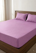 Micro Stipted Fitted Bedsheet