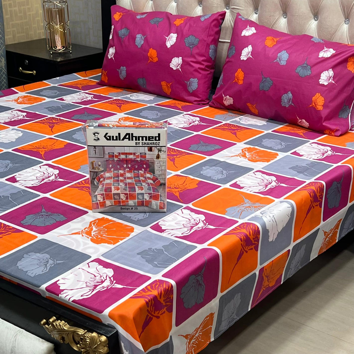 Gul Ahmad Cotton Double Bedsheet