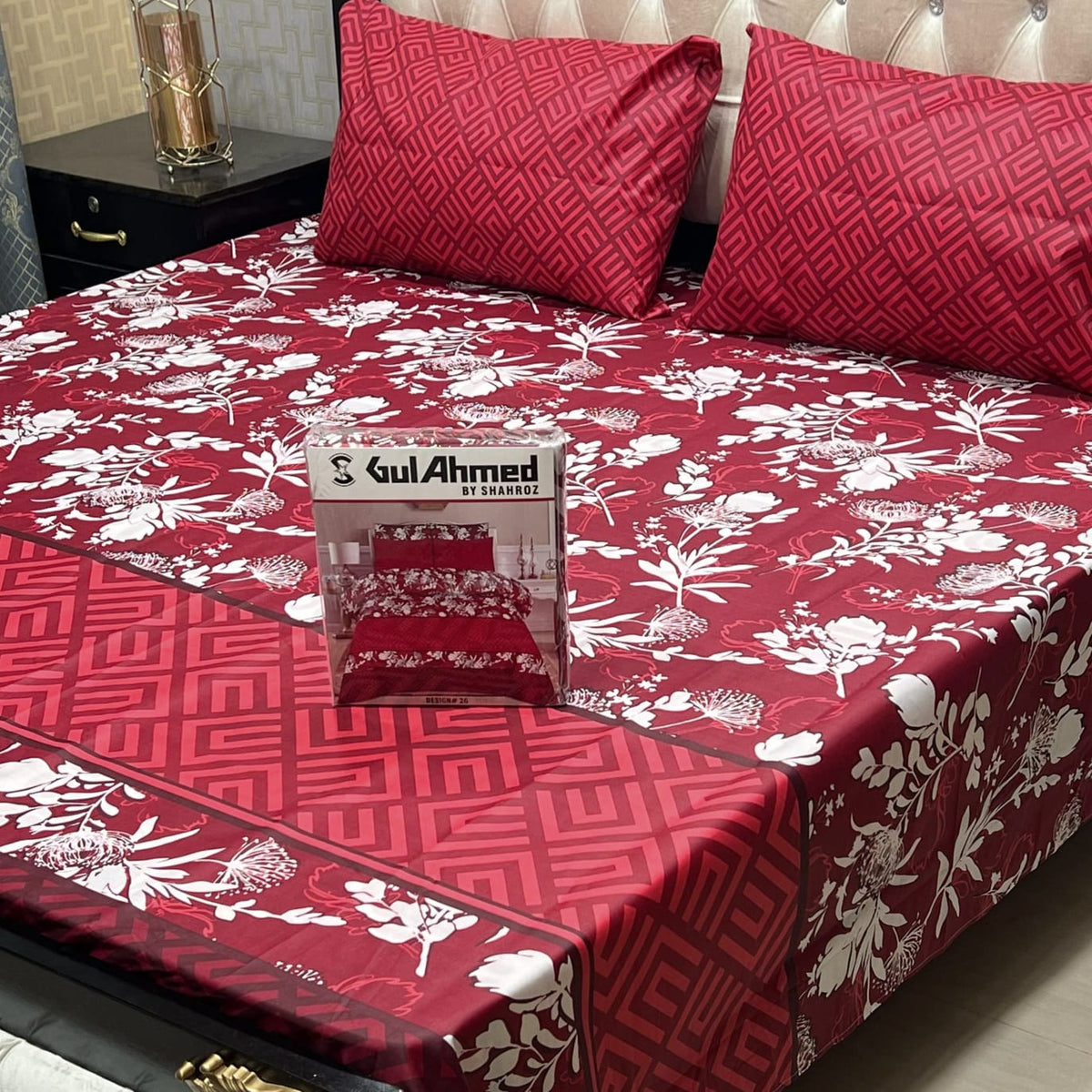 Gul Ahmad Cotton Double Bedsheet