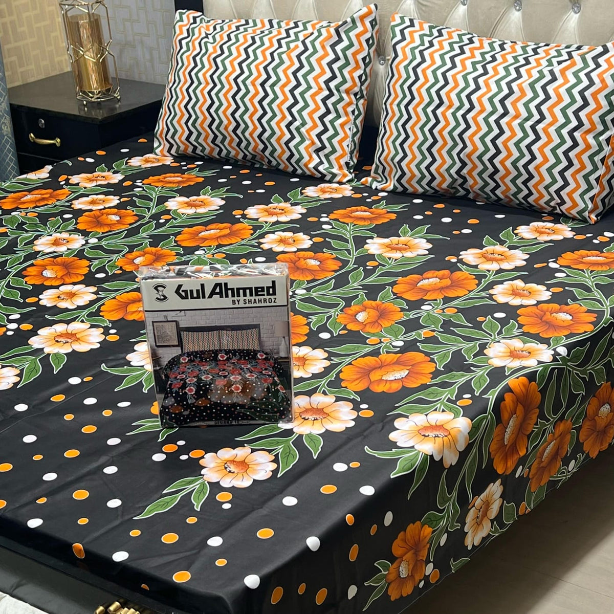 Gul Ahmad Cotton Double Bedsheet