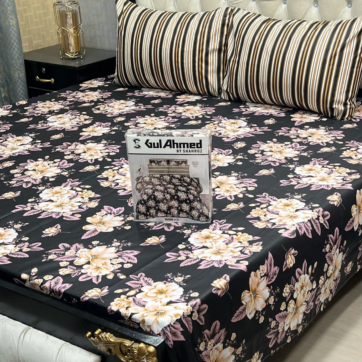 Gul Ahmad Cotton Double Bedsheet