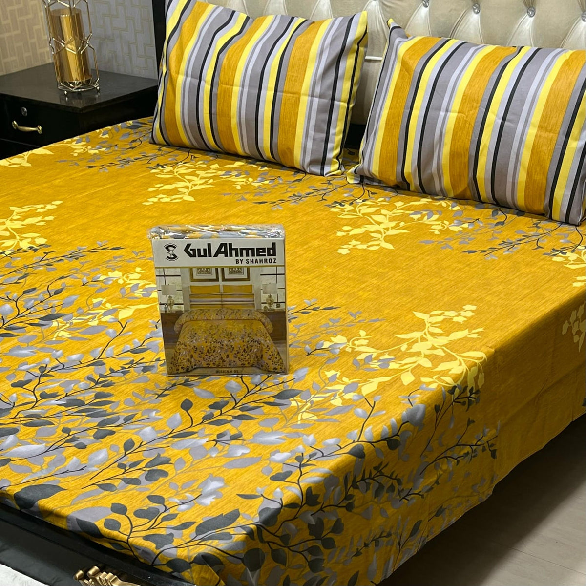 Gul Ahmad Cotton Double Bedsheet