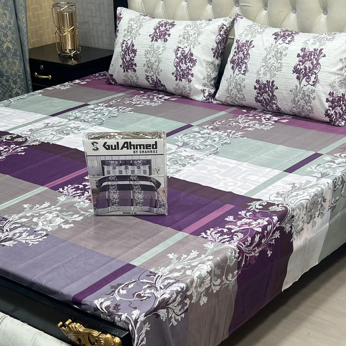 Gul Ahmad Cotton Double Bedsheet