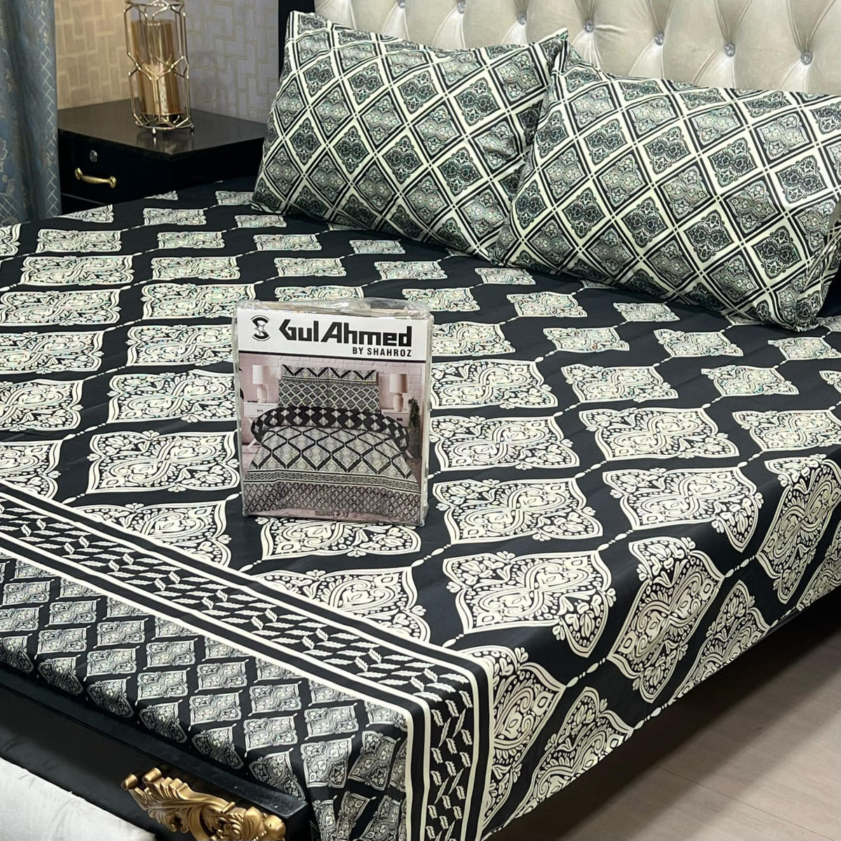 Gul Ahmad Cotton Double Bedsheet