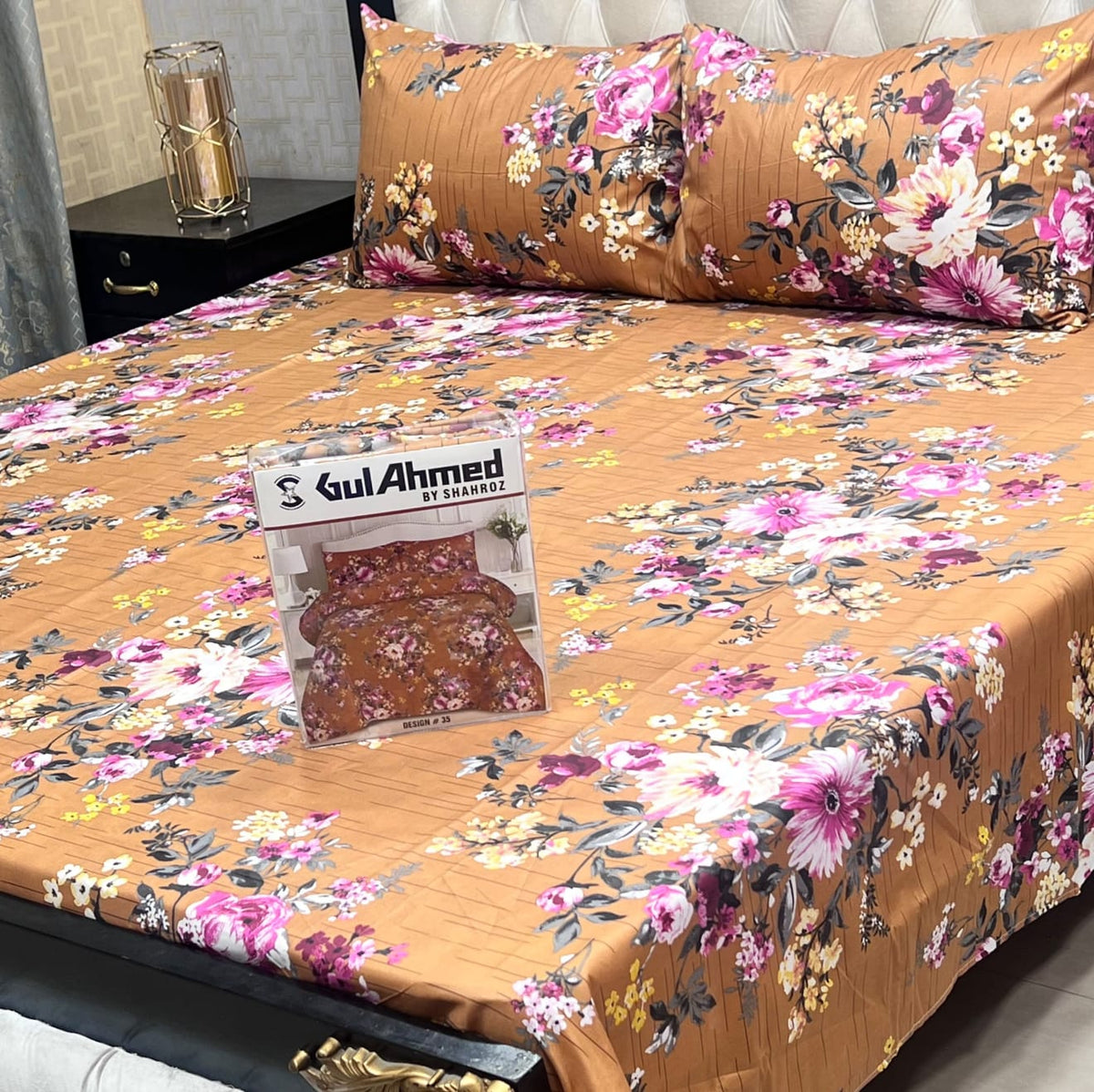Gul Ahmad Cotton Double Bedsheet