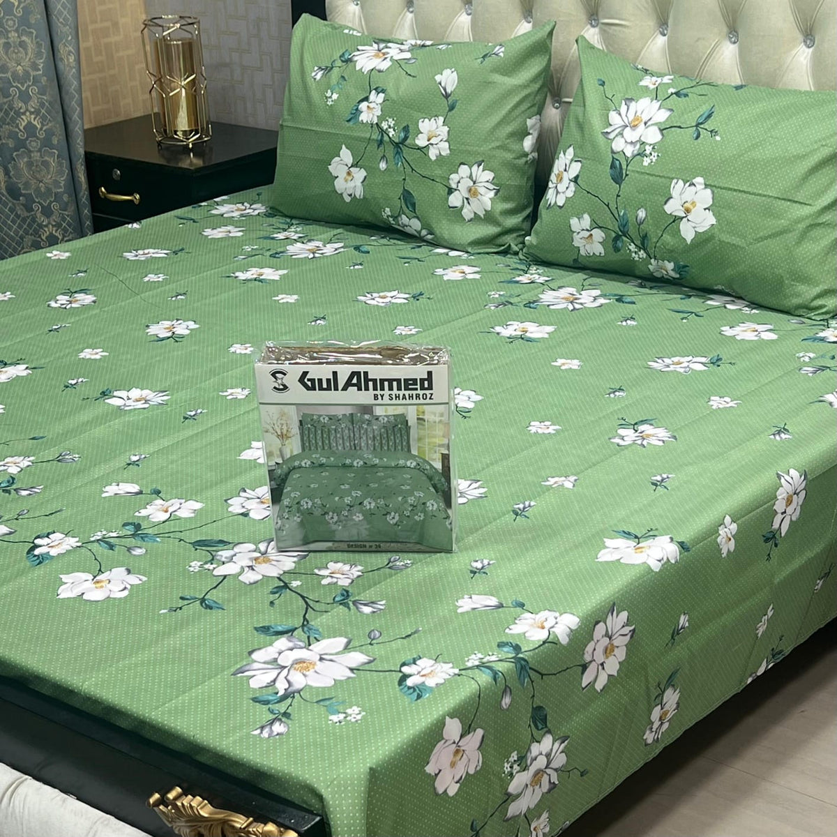 Gul Ahmad Cotton Double Bedsheet