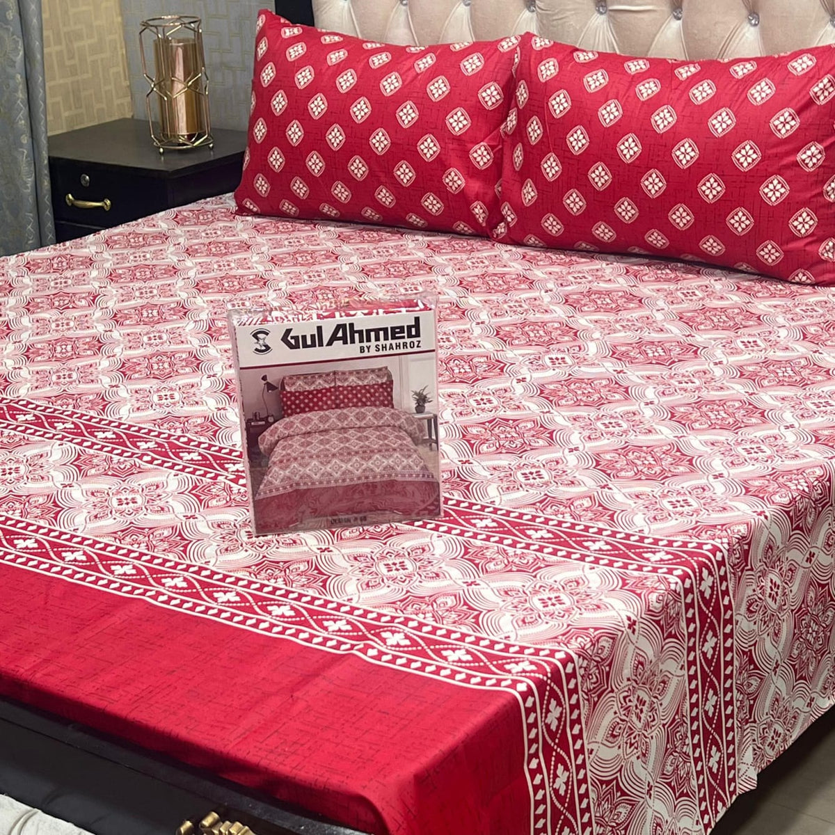 Gul Ahmad Cotton Double Bedsheet