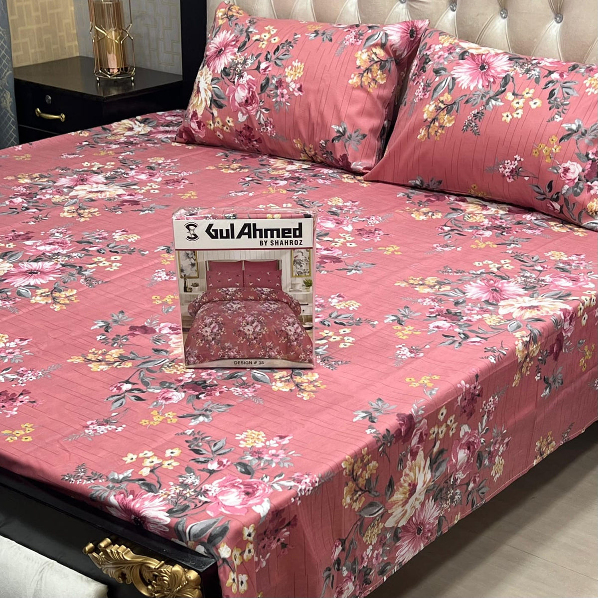 Gul Ahmad Cotton Double Bedsheet