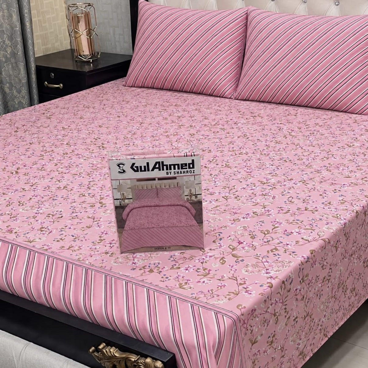 Gul Ahmad Cotton Double Bedsheet