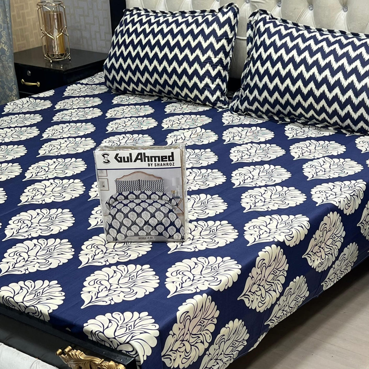 Gul Ahmad Cotton Double Bedsheet
