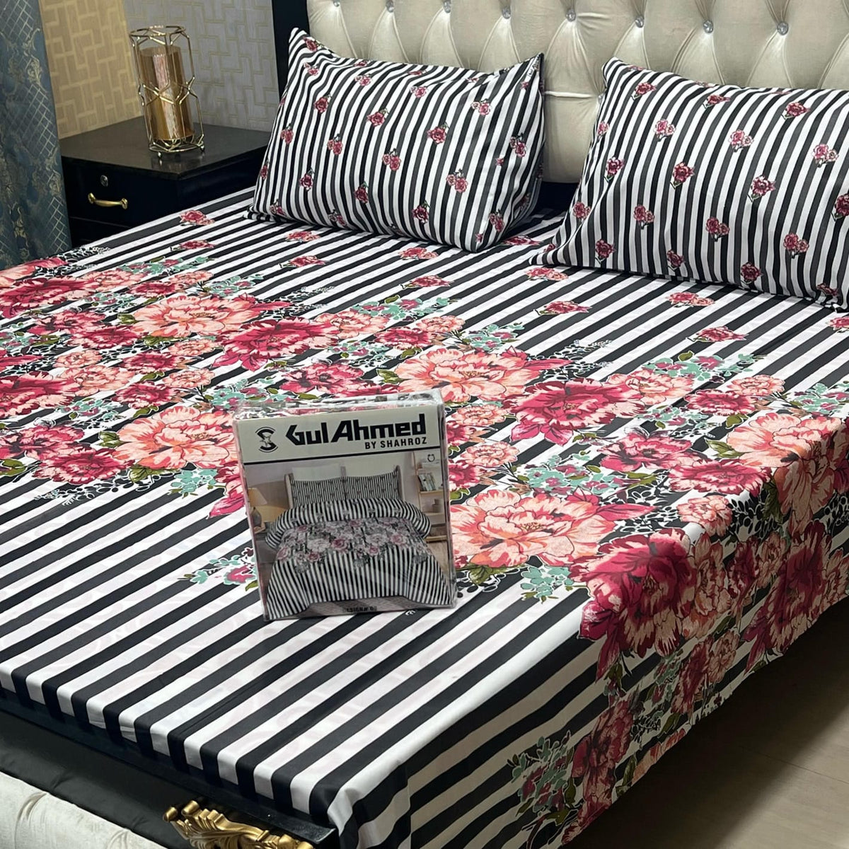 Gul Ahmad Cotton Double Bedsheet