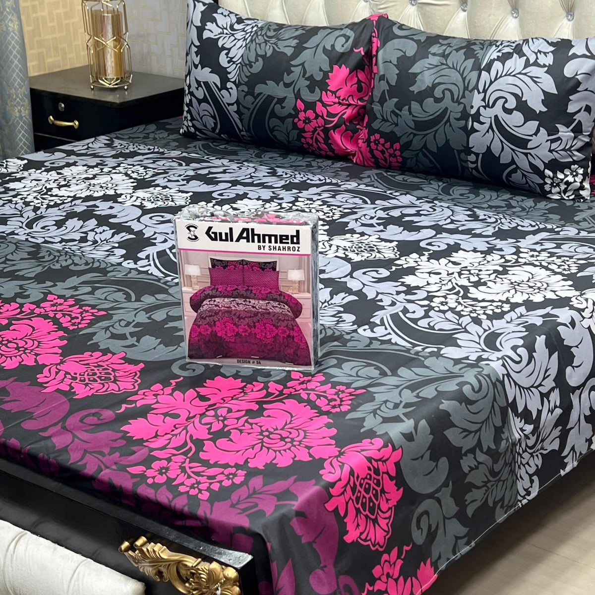 Gul Ahmad Cotton Double Bedsheet