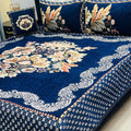 4Pc Velvet Jaquard Bedsheet
