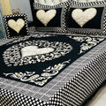 4Pc Velvet Jaquard Bedsheet