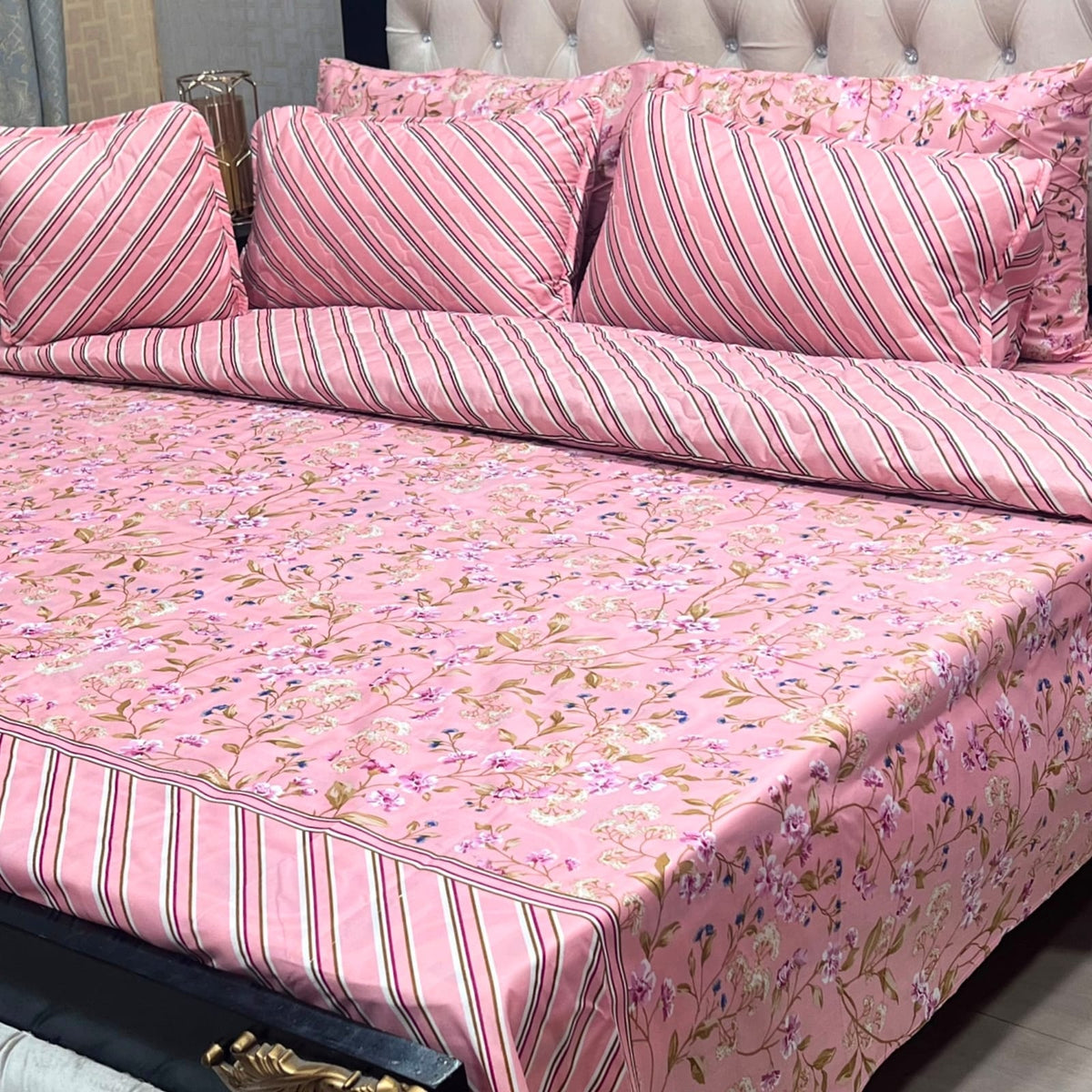 7PC Printed Comforter Set