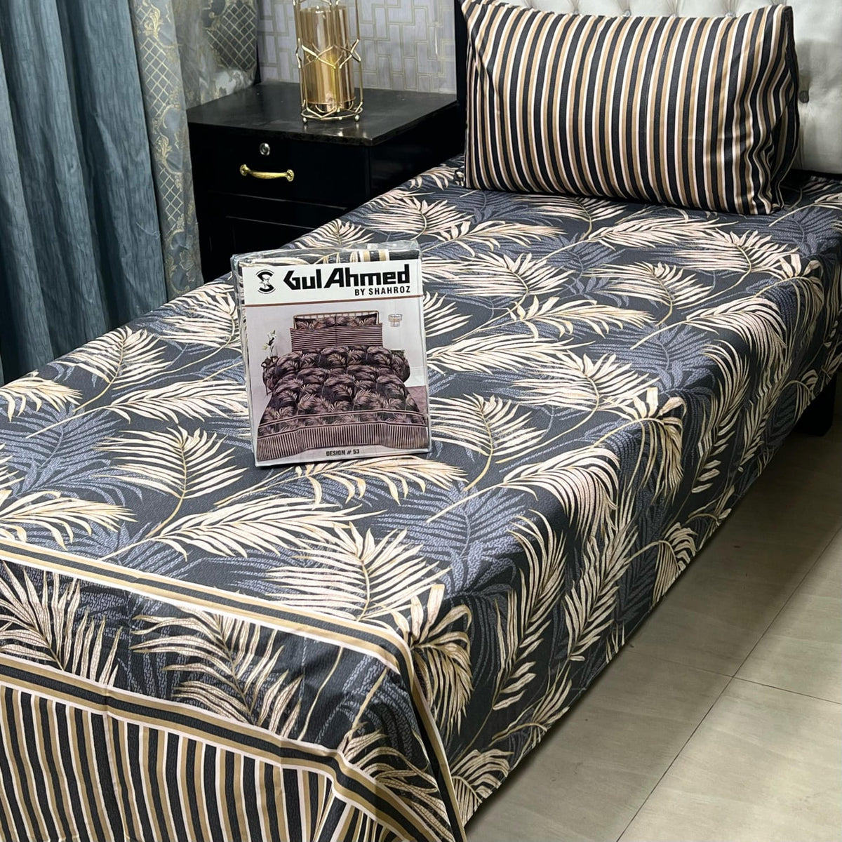 Gul Ahmad Cotton Single Pair Bedsheet