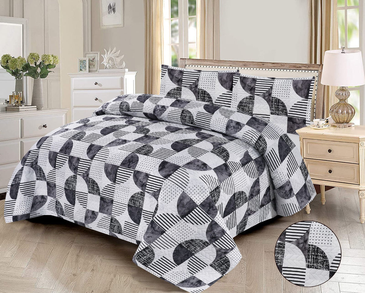 3Pc Imported Luxury printed Bedspread