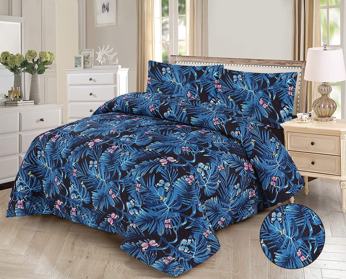 3Pc Imported Luxury printed Bedspread