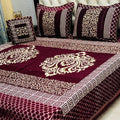 4Pc Velvet Jaquard Bedsheet