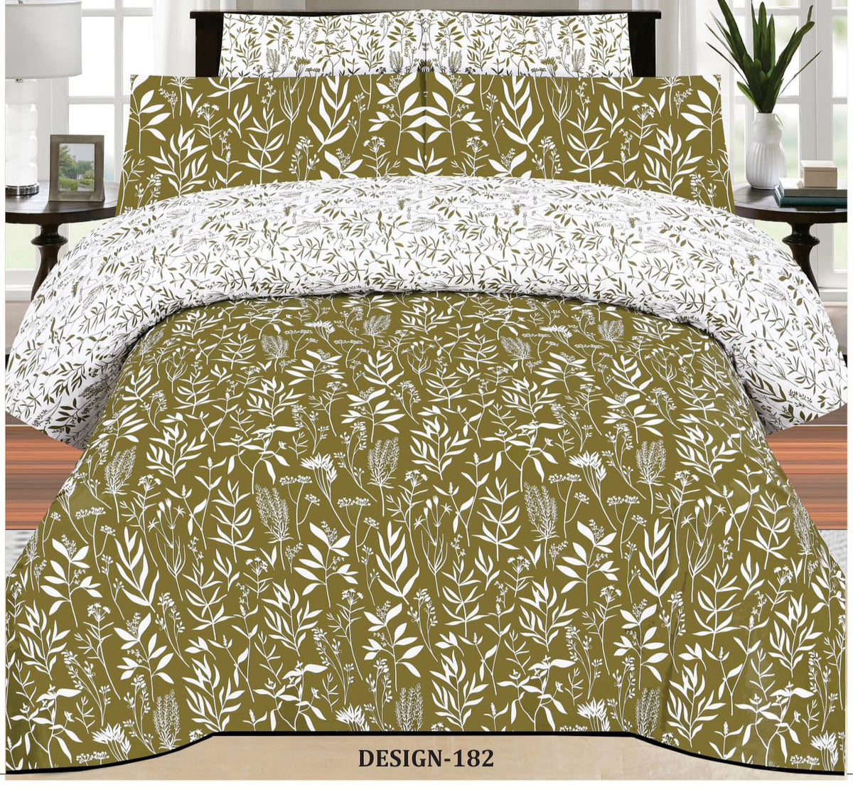 Pure Cotton Double Bedsheet