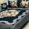 4Pc Velvet Jaquard Bedsheet