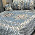 4Pc Velvet Jaquard Bedsheet