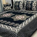 4Pc Velvet Jaquard Bedsheet