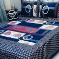 4Pc Velvet Jaquard Bedsheet