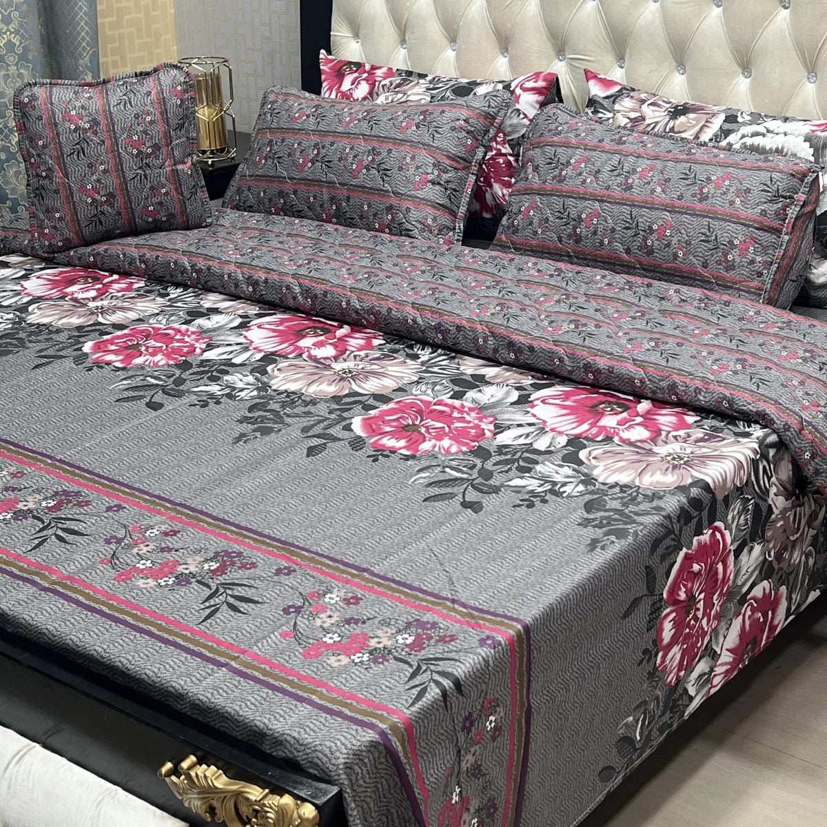 7PC Printed Comforter Set
