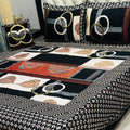 4Pc Velvet Jaquard Bedsheet