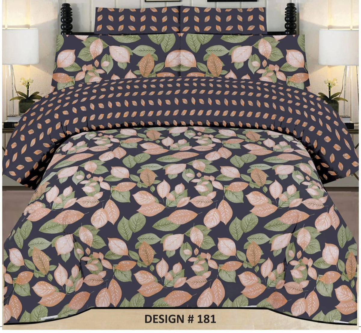 Pure Cotton Double Bedsheet
