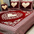 4Pc Velvet Jaquard Bedsheet