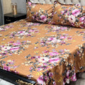 2 Sided Frill Cotton Double Bedsheet