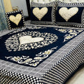 4Pc Velvet Jaquard Bedsheet