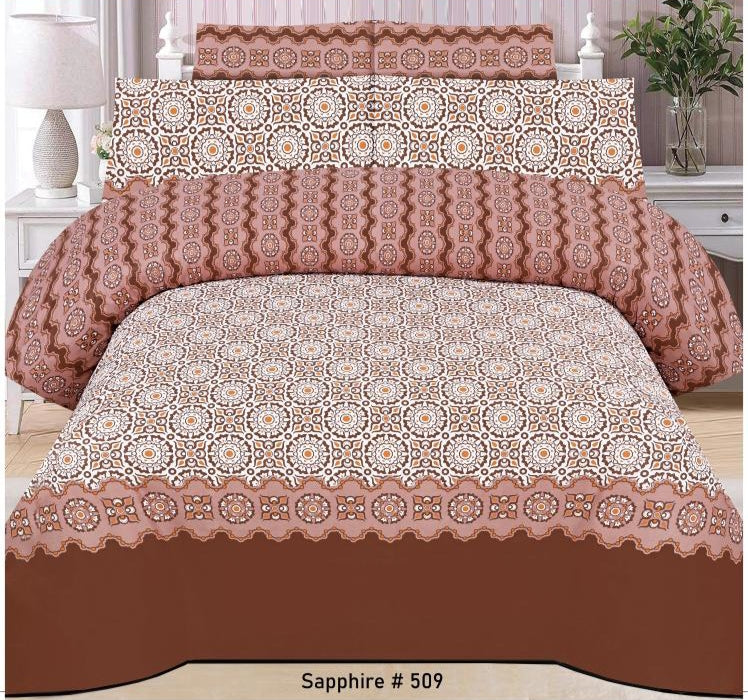Pure Cotton Double Bedsheet