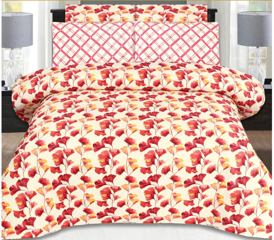Pure Cotton Double Bedsheet