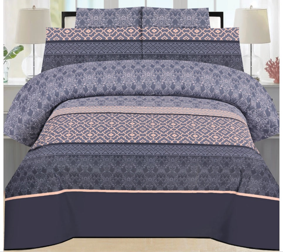 Pure Cotton Double Bedsheet