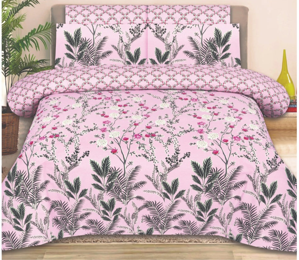 Pure Cotton Double Bedsheet