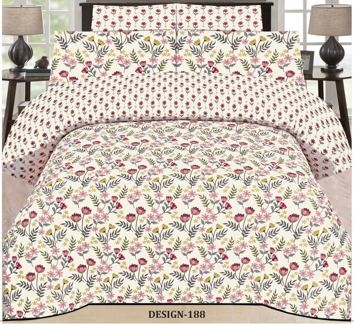 Pure Cotton Double Bedsheet