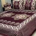 4Pc Velvet Jaquard Bedsheet