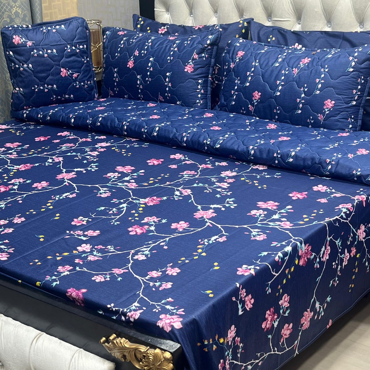 7PC Printed Comforter Set